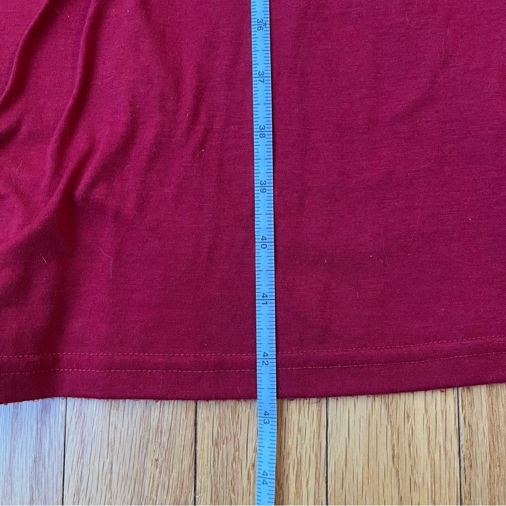 Red Holiday Maxi Dress with 3/4 Sleeves ❤️🤩 - Picture 5 of 9